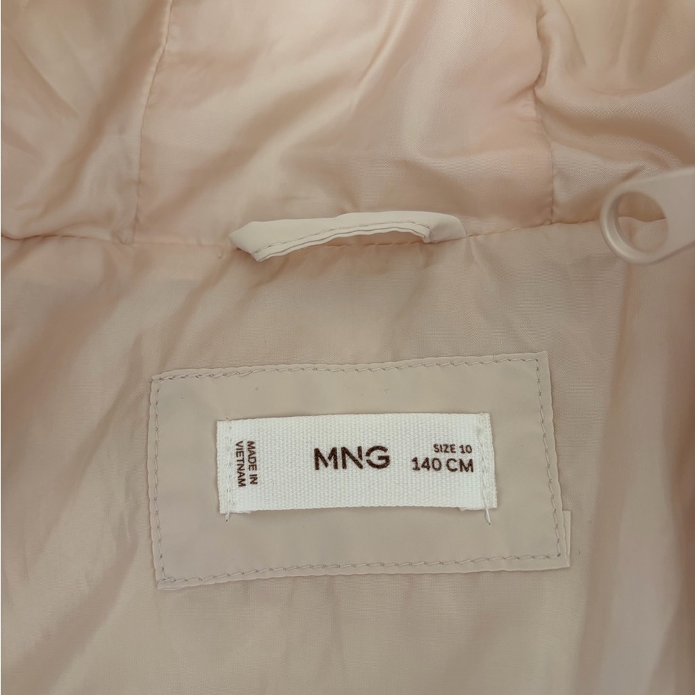 Mango Kids cream Puffer Jacket - Picture 6 of 6